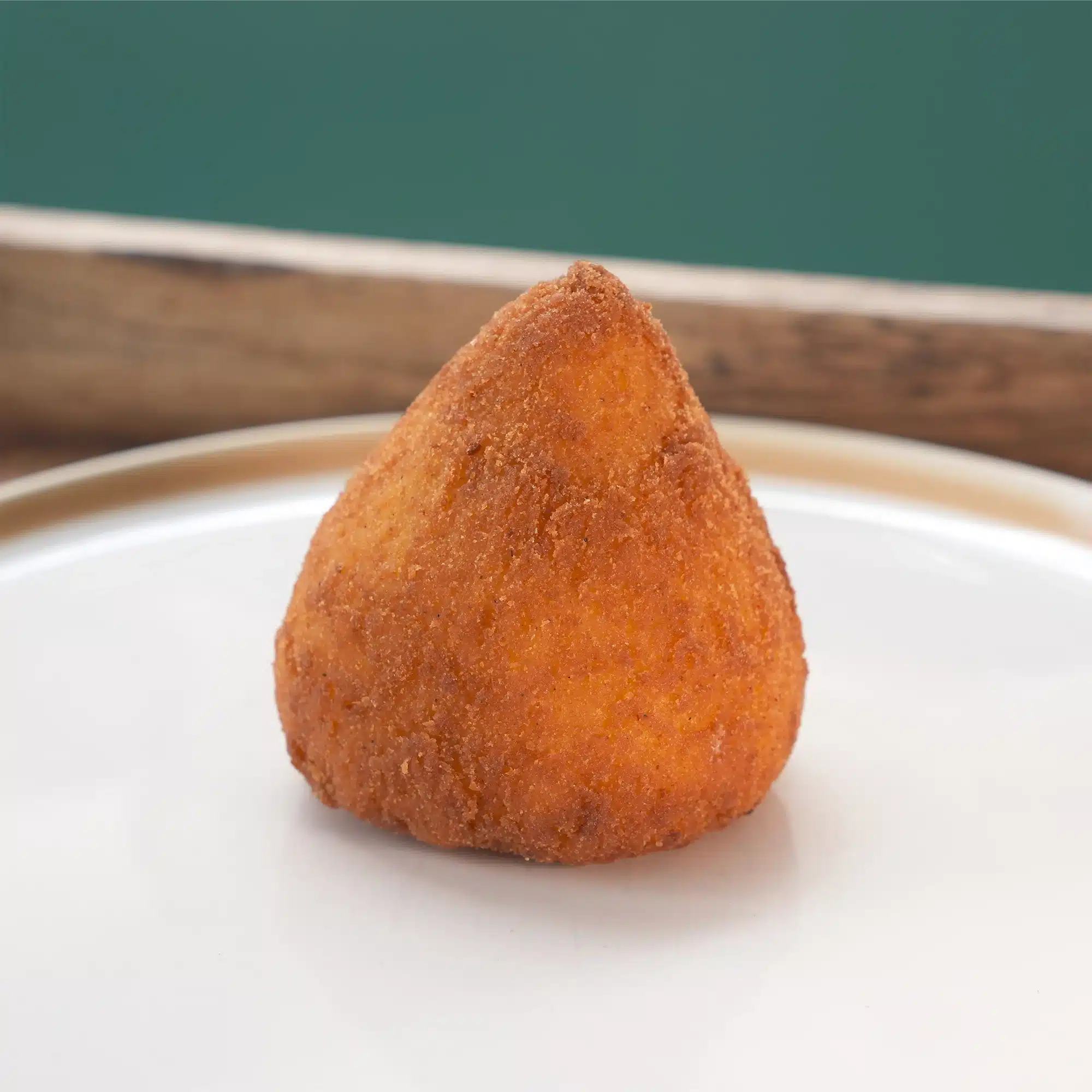 Arancino al burro intero, panatura dorata a punta | Braceriadeigoti